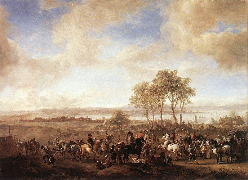 Philips Wouwerman The Horse Fair china oil painting image